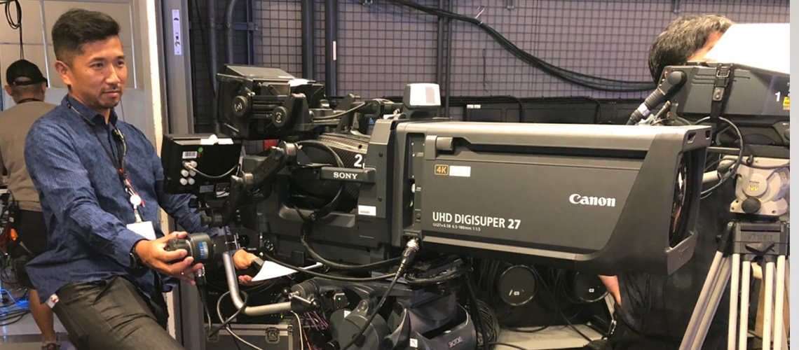 スタジオカメラ技術も卓越