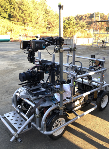 カメラカーも稼働可能