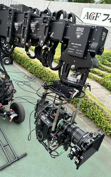 クレーンの撮影技術